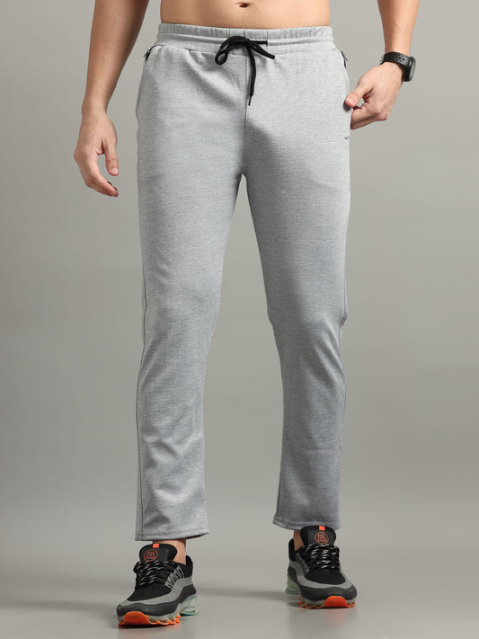 Light Grey 4 Way Lycra Track Pant