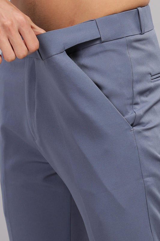 Leisure Blue Flexi Waist Trouser