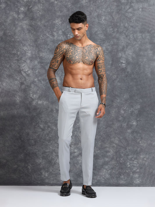 Light Grey Linen Trouser