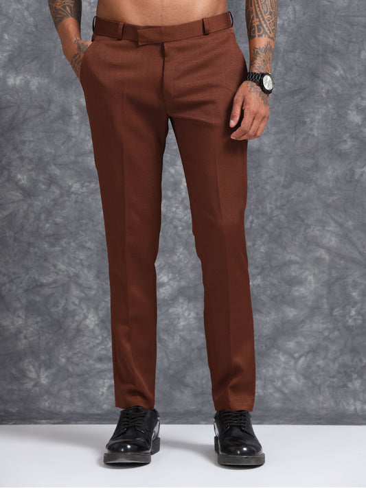 Coco Brown Linen Trouser