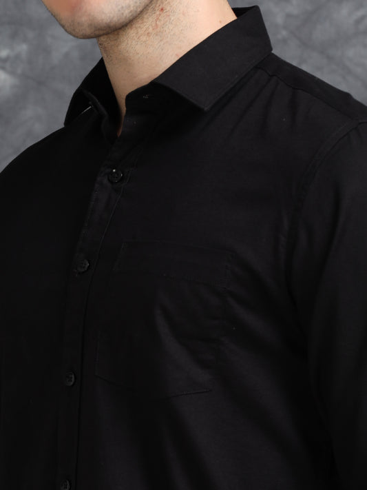 Black Oxford Shirt