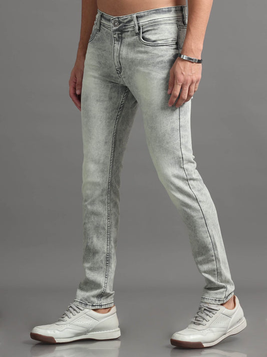 Foggy Grey Denim Jeans