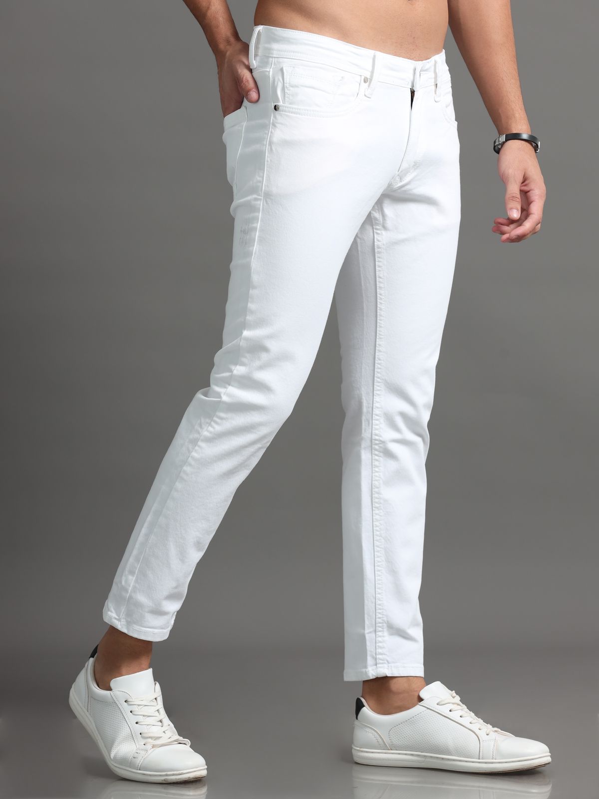 White Denim Jeans